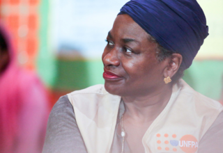Dra. Natalia Kanem, Diretora Executiva do UNFPA. Foto: UNFPA Bangladesh/Lauren Anders Brown
