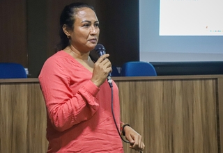 Nohemi discursa em Manaus