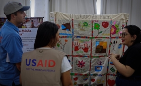 Consultores da USAID em visita à rede socioassistencial de Manaus (AM)