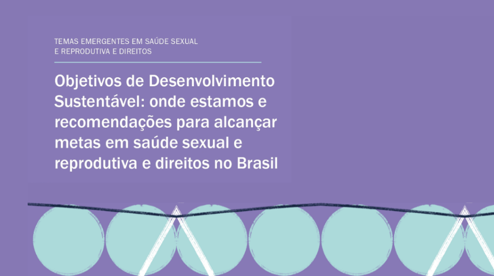 O estudo mostra o panorama da situação do Brasil diante das metas da Agenda 2030 relacionadas à saúde sexual e reprodutiva