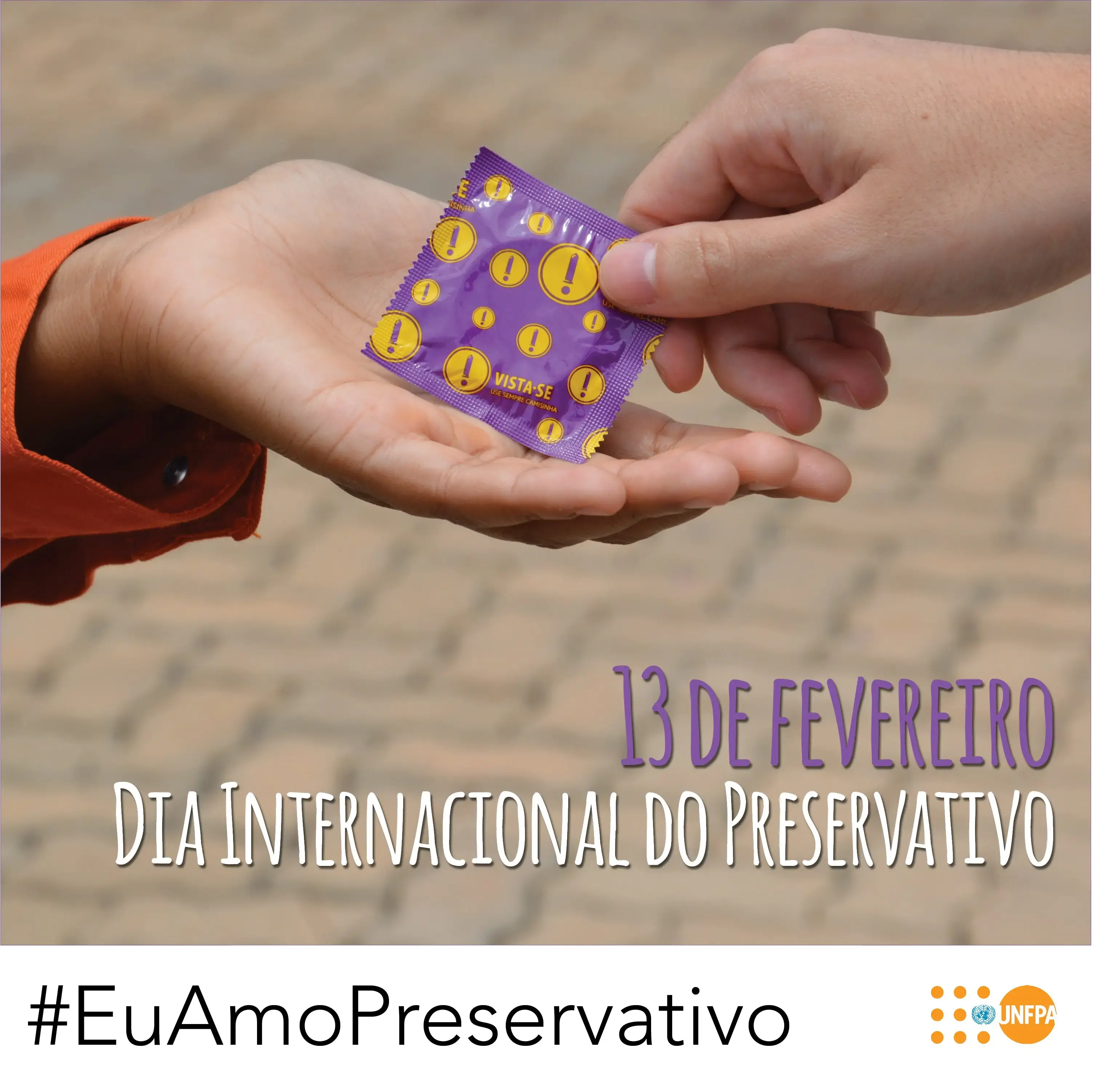 UNFPA lança campanha on-line para o Dia Internacional do Preservativo