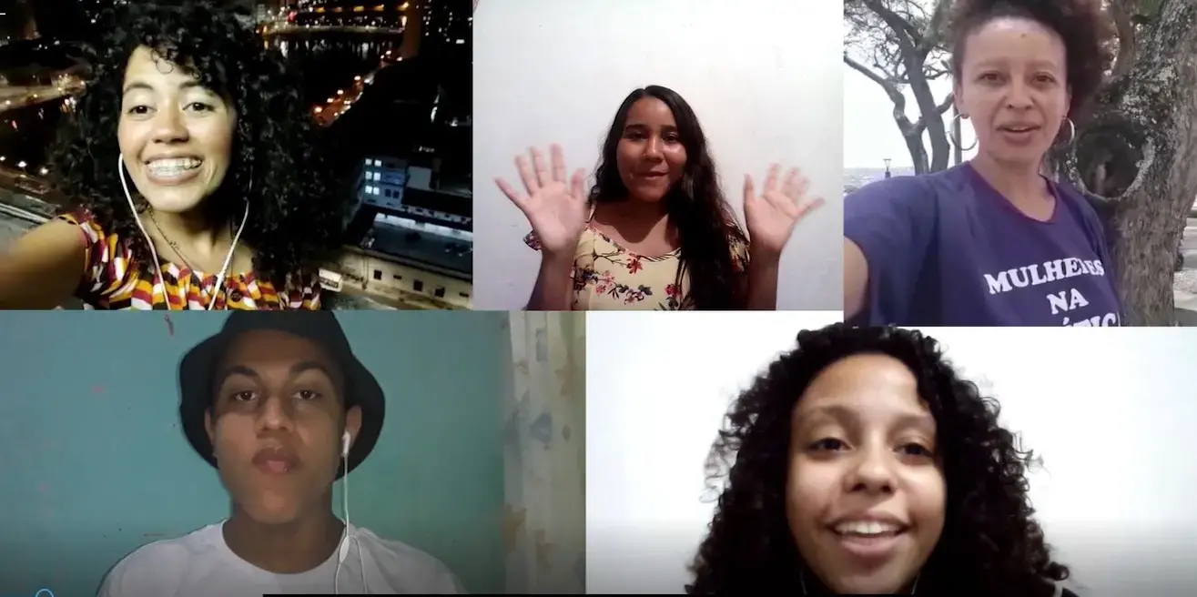 Participantes da Roda das Juventudes Já! lançam vídeo manifesto em defesa de direitos e contra violências