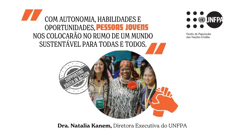 No Dia Internacional da Juventude em 2023, UNFPA destaca a inclusão de jovens em temáticas sustentáveis