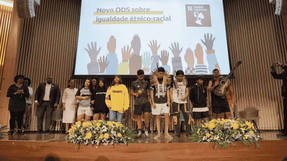 UNFPA participa de histórico lançamento do ODS 18 - Igualdade étnico-racial, durante o G20 Social