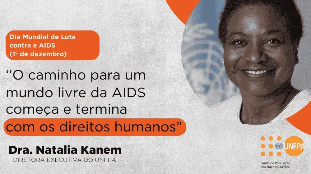 Junte-se a nós no caminho dos direitos para acabar com a AIDS - Dia Mundial de Luta contra a AIDS (1º de dezembro)