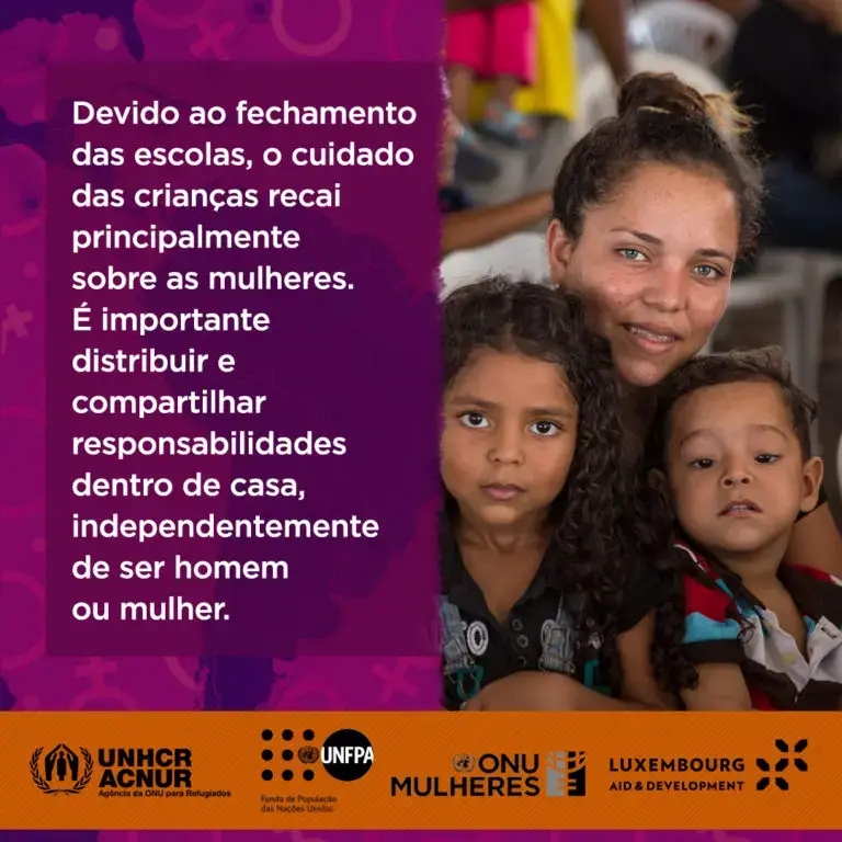 Mulheres refugiadas e migrantes de Roraima são foco de campanha da ONU Mulheres e do UNFPA na pandemia Covid-19, com apoio do Governo de Luxemburgo