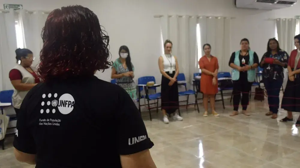 UNFPA realiza formação sobre deslocamento forçado e gestão de casos de violência baseada no gênero em Roraima