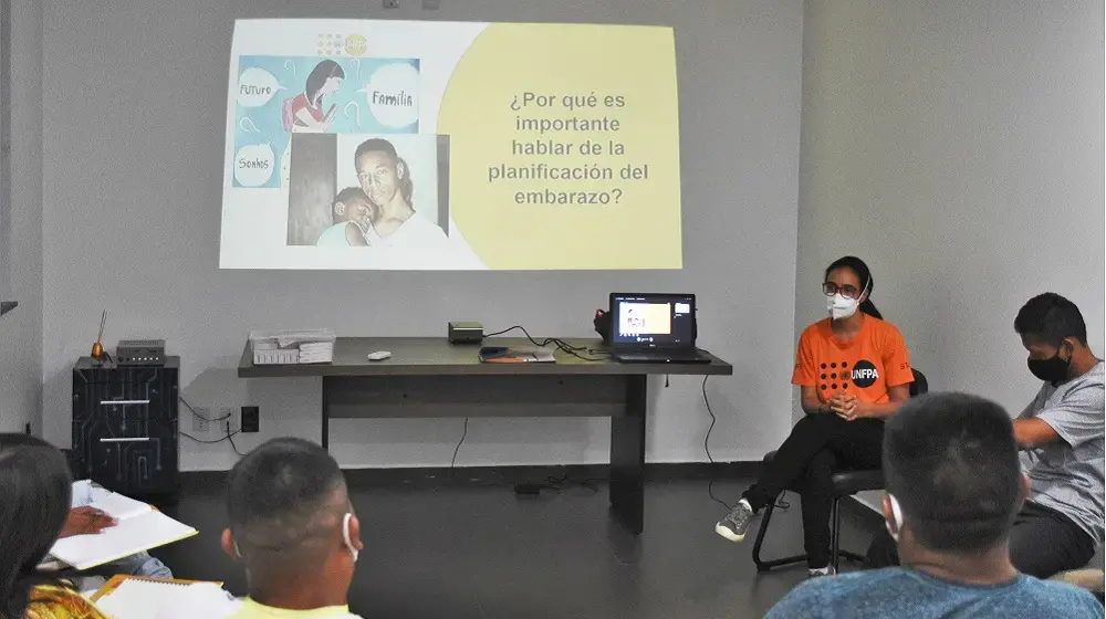 UNFPA realiza formação com Comitê de Saúde de abrigo indígena em Roraima