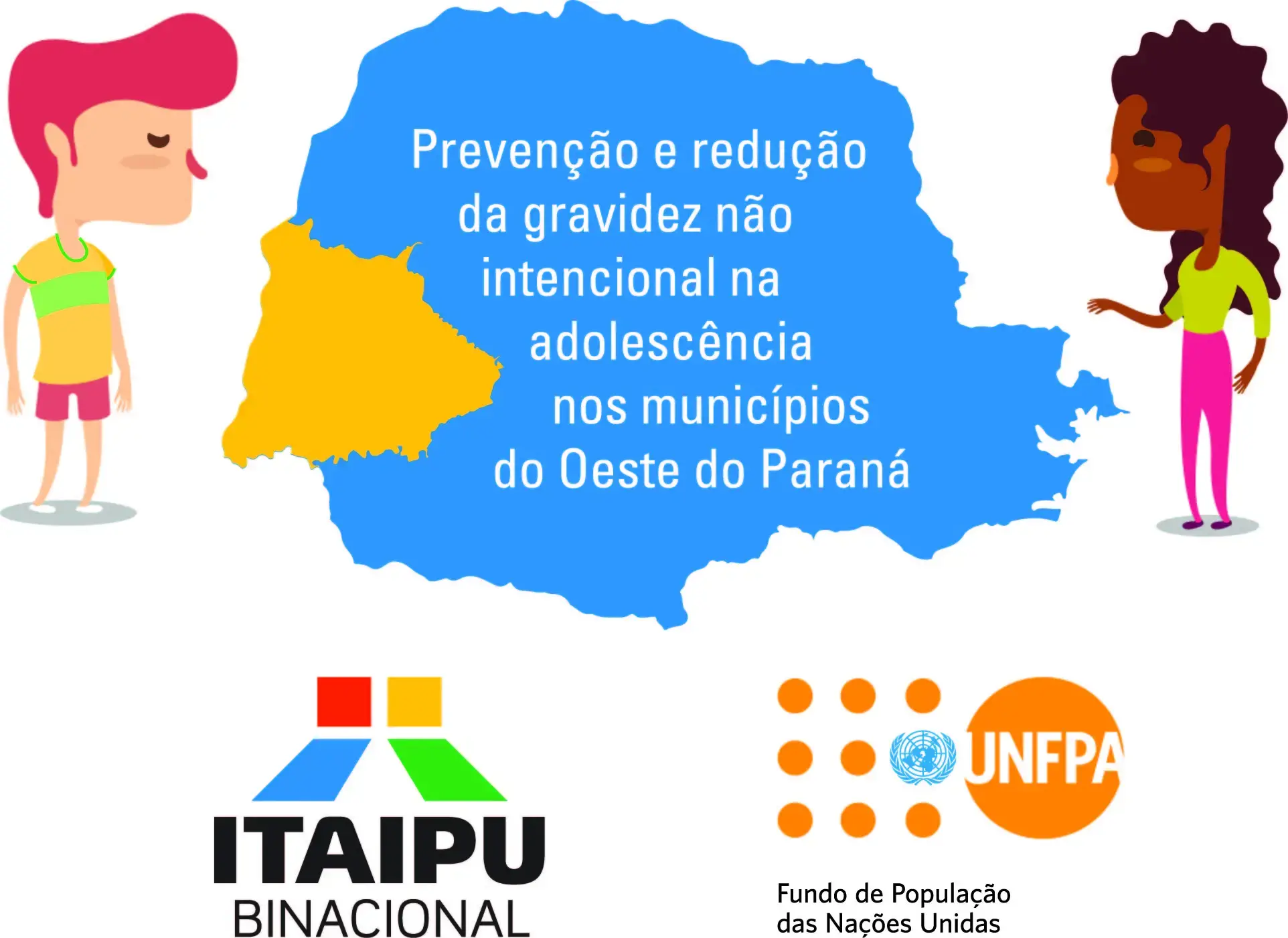 UNFPA e Itaipu realizam atividades online com adolescentes do oeste do Paraná