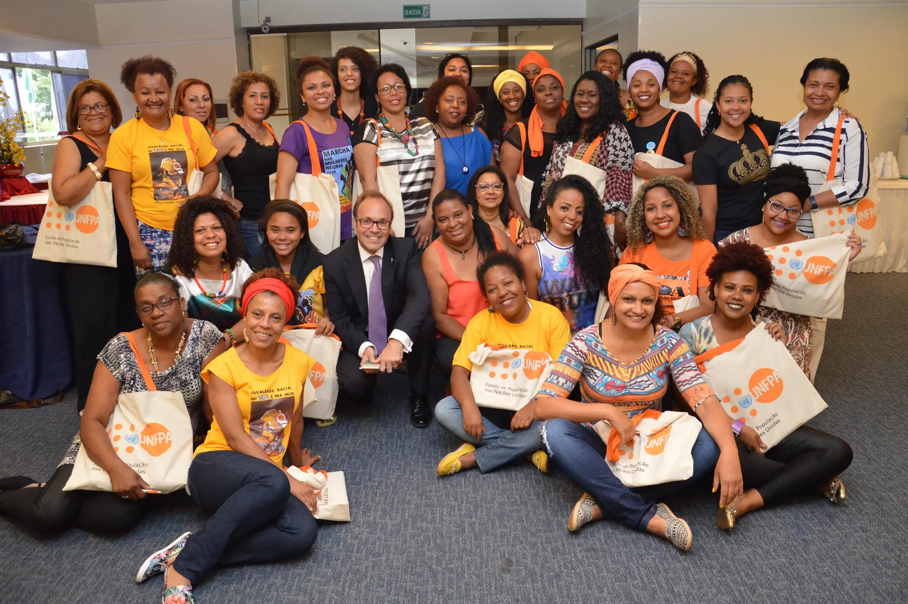 Encontro promovido pelo UNFPA em Brasília reúne promotoras em saúde da população negra