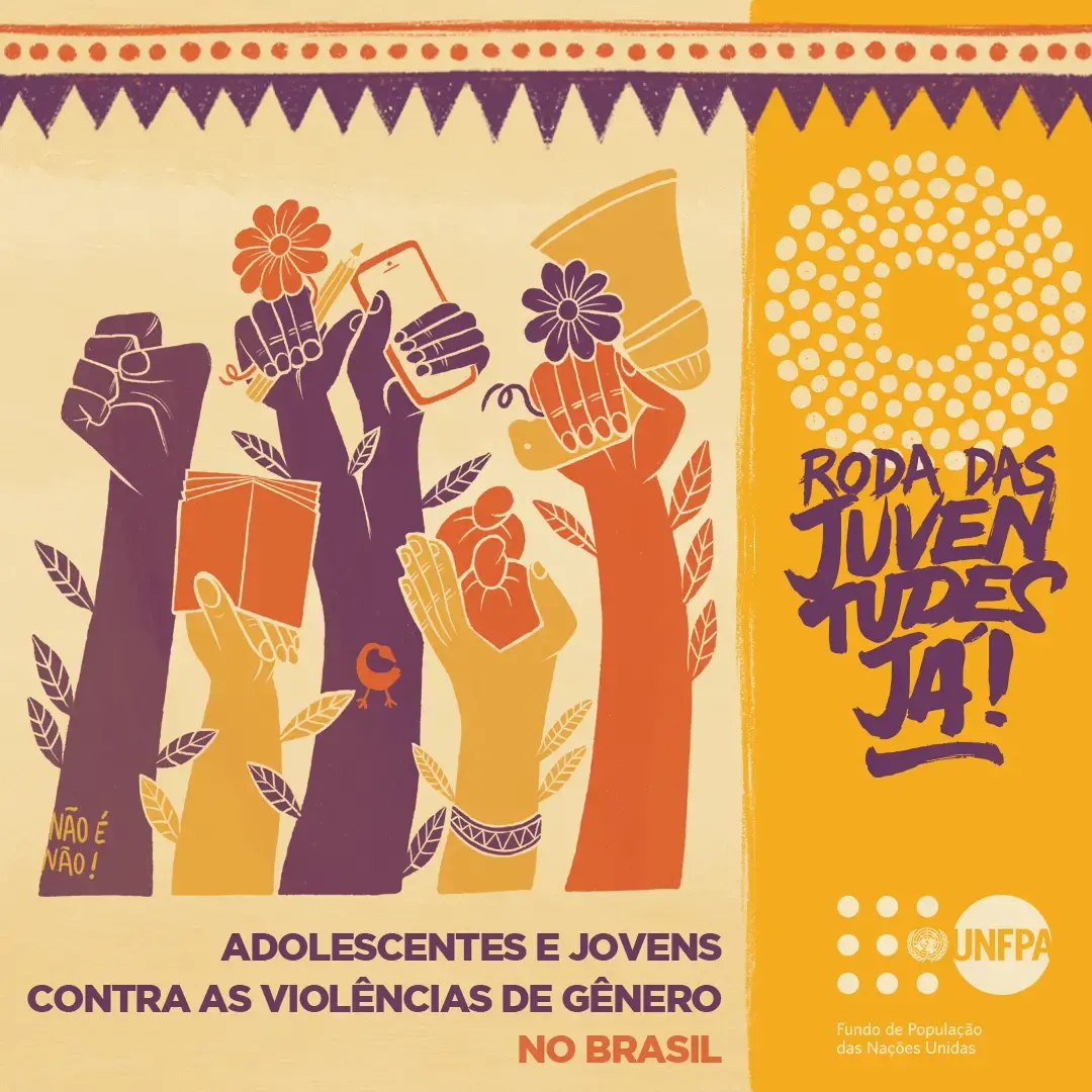 Fundo de População da ONU promove encontro virtual de quatro semanas com 30 jovens para buscar soluções para violência de gênero