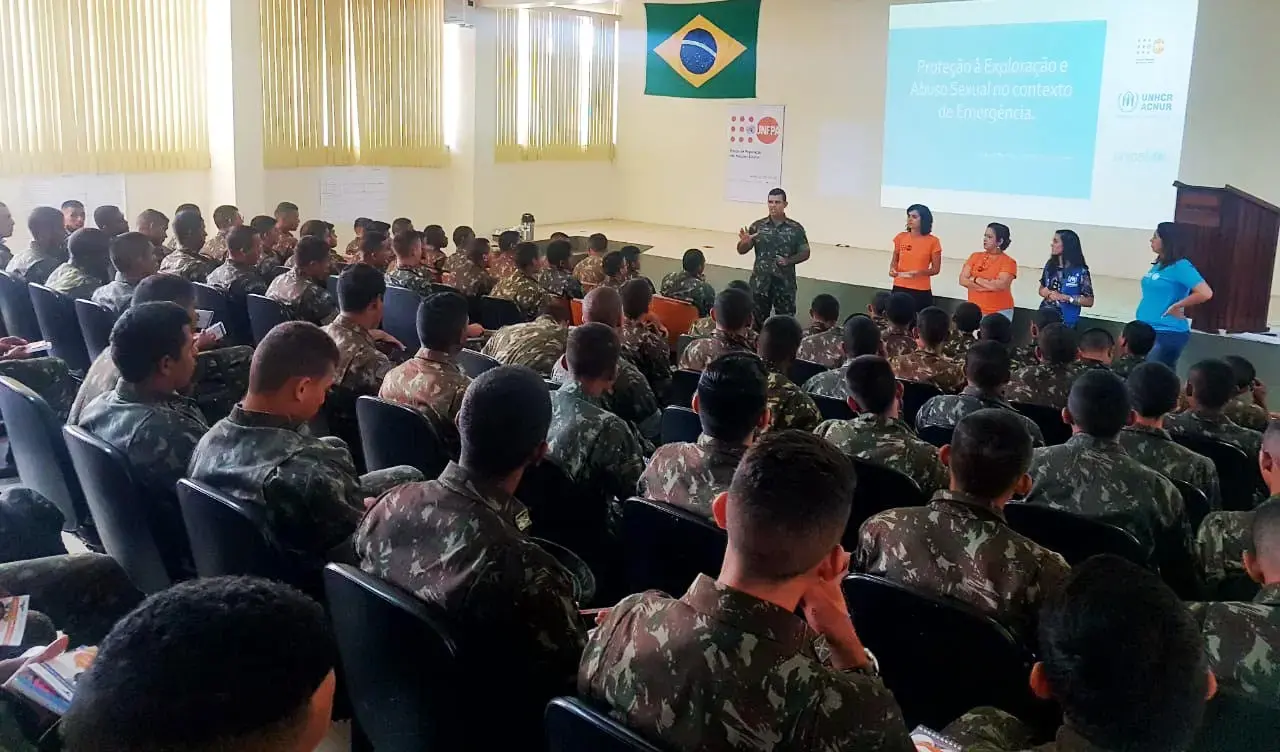 Cabos e soldados do Exército brasileiro participam de capacitação em Roraima