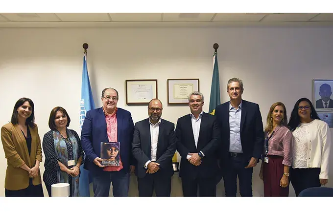 Indústria farmacêutica faz visita a Casa da ONU para conhecer mandato do UNFPA em Saúde Sexual e Reprodutiva