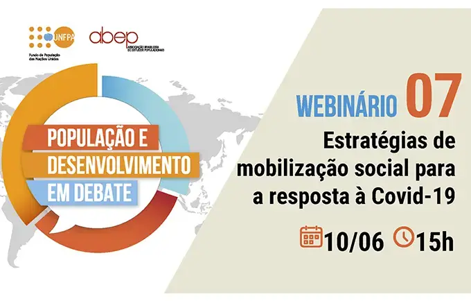 Sociedade civil e academia debatem estratégias de mobilização social para a resposta à Covid-19