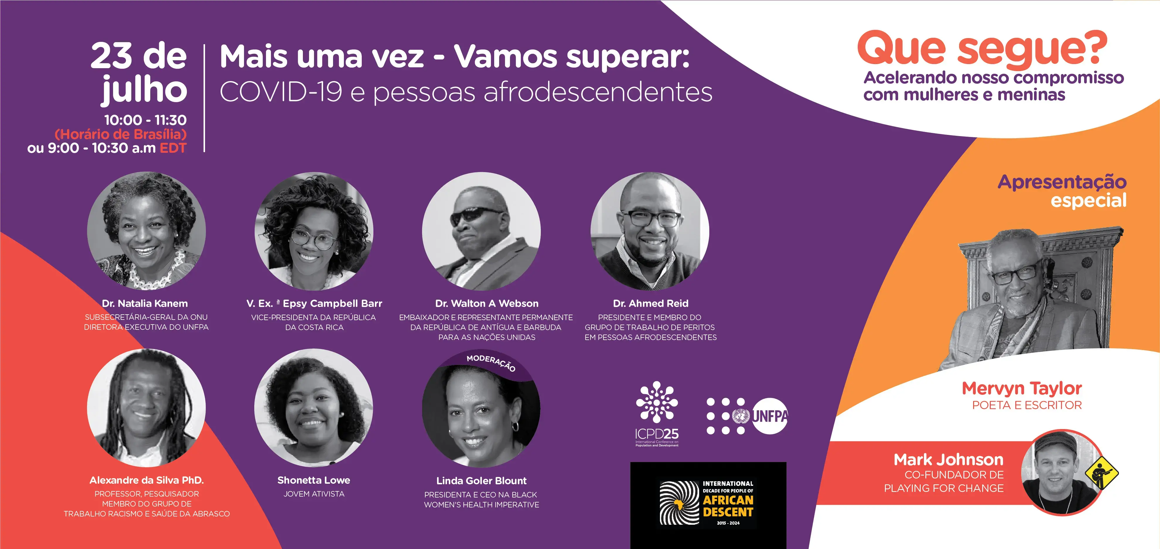 Pesquisador brasileiro participa de evento global sobre COVID-19 e população negra