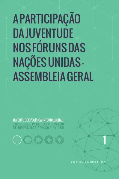 Juventude e política internacional: subsídios para participação de jovens nos espaços da ONU