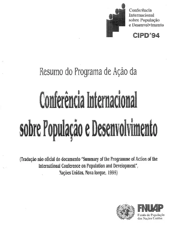 Resumo do Programa de Ação da Conferência Internacional sobre População e Desenvolvimento