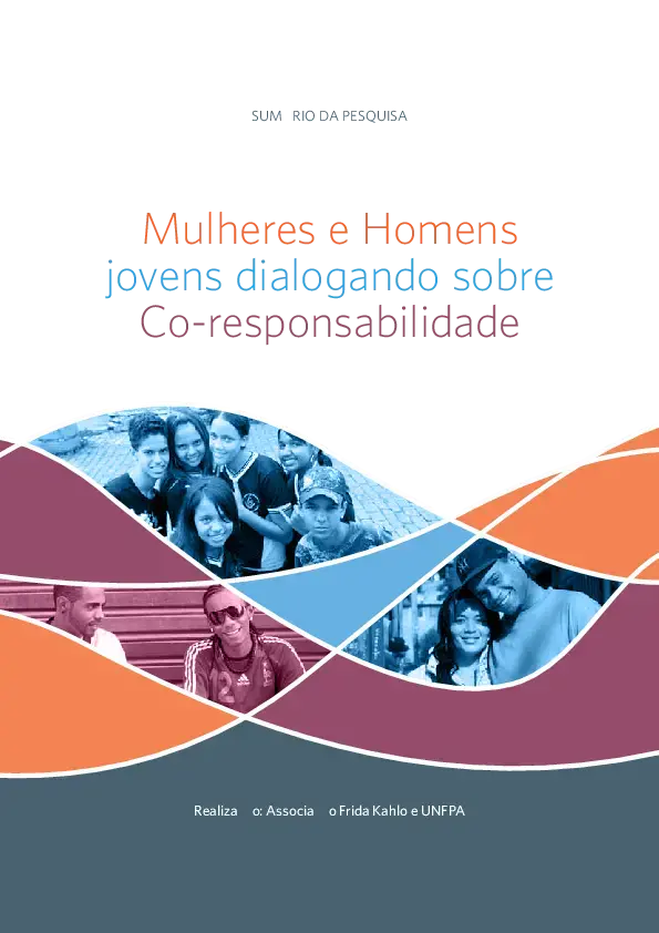 Mulheres e Homens dialogando sobre Co-responsabilidade